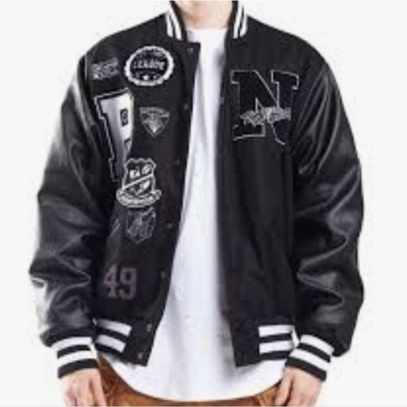 smoke rise ny Other - Smoke Rise Black Varsity Jacket XL